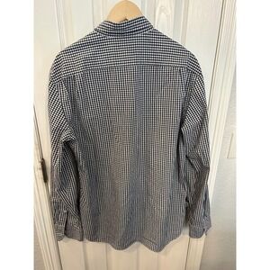 Volcom Button Down Shirt Olive Blue Plaid Classic Fit A0542301 Mens Large